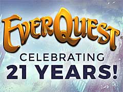 21周年を迎えた「EverQuest」で,ゲームに登場した楽曲の配信を開始。記念キャンペーンも実施中