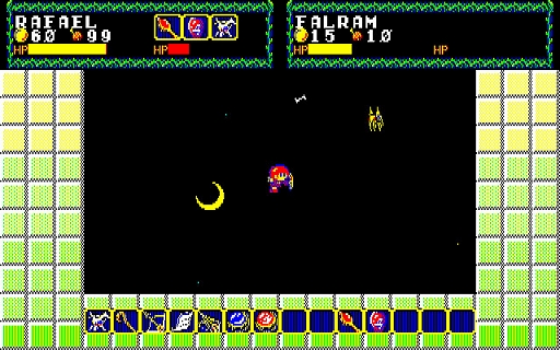 画像ギャラリー No.005のサムネイル画像 / 「ユーフォリー(X1版)」,プロジェクトEGG会員向けに無料配信開始。装備探しや装備選びが攻略のカギとなるアクションADV