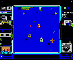 画像ギャラリー No.002のサムネイル画像 / 「トップルジップ（MSX2版）」，プロジェクトEGGで配信開始。武器や体当たりでライバルを蹴散らしながらステージを駆け抜けろ