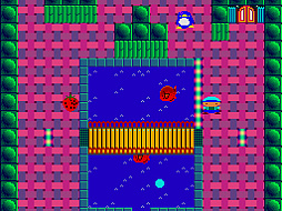 画像ギャラリー No.003のサムネイル画像 / 「りっくとみっくの大冒険（MSX2版）」，プロジェクトEGGで会員向けに無料配信開始。いろいろな部屋で扉を探して進み，屋敷からの脱出を目指す