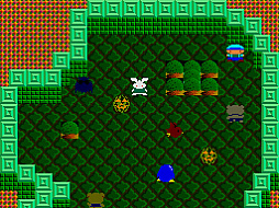 画像ギャラリー No.004のサムネイル画像 / 「りっくとみっくの大冒険（MSX2版）」，プロジェクトEGGで会員向けに無料配信開始。いろいろな部屋で扉を探して進み，屋敷からの脱出を目指す