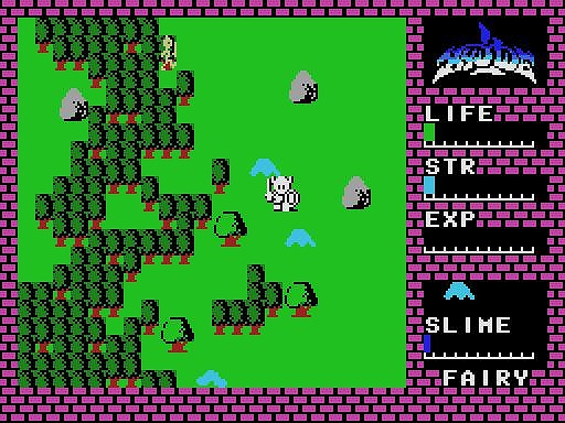 画像ギャラリー No.001のサムネイル画像 / 名作アクションRPG「ハイドライド（MSX・Win11対応版）」プロジェクトEGGで配信開始。セーブ機能や画面切り替えスクロールを搭載