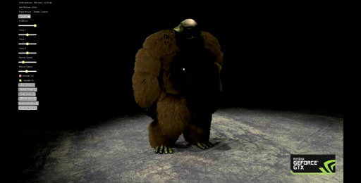 NVIDIAGeForce GTX 680ѥƥ˥ǥFur Demo