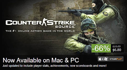 ꡼ No.001Υͥ / Counter-Strike: SourceפMacǥ꡼PCǤȰ˵ǰåץǡ