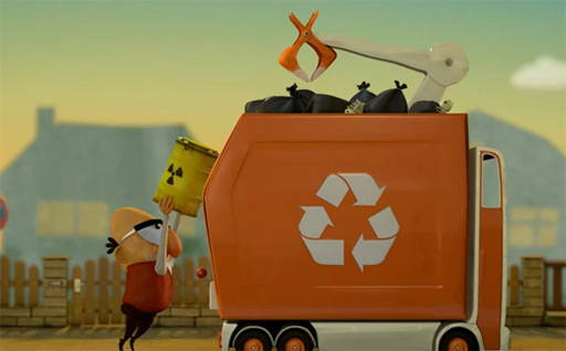 Herr Hoppe und der Atommull ѡ2