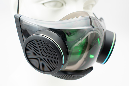 画像集#025のサムネイル/光るゲーマー向けマスク「Razer Zephyr」がやってきた。独特の外観を写真でチェック