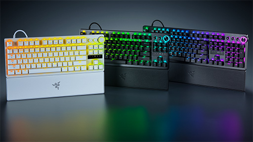 画像ギャラリー No.002のサムネイル画像 / Razerのラピドリ＆SOCD対応キーボードが8Kポーリングレートに進化。「Huntsman V3 Pro 8KHz」が発表に