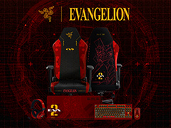 EVA 2号機をモチーフにしたRazerのゲーマー向けキーボードやマウスが発表に