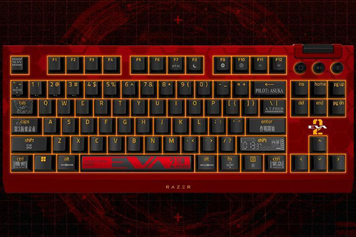 画像ギャラリー No.003のサムネイル画像 / EVA 2号機をモチーフにしたRazerのゲーマー向けキーボードやマウスが発表に