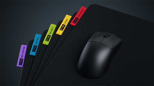 画像ギャラリー No.002のサムネイル画像 / Razer史上最高スペックのeスポーツプロ向けワイヤレスマウス「Viper V4 Pro」が発売に。滑りやすさが異なる5種類のマウスパッドも同時に