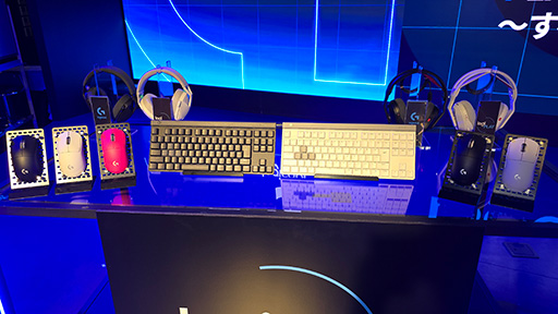 画像ギャラリー No.002のサムネイル画像 / ラピドリ対応薄型キーボードやコンパクトなハイエンドマウスなど，2025年の最新デバイスをロジクールが一挙に発表