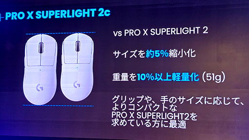 画像ギャラリー No.012のサムネイル画像 / ラピドリ対応薄型キーボードやコンパクトなハイエンドマウスなど，2025年の最新デバイスをロジクールが一挙に発表