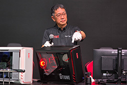 画像ギャラリー No.012のサムネイル画像 / 明るい白のミニタワー型PCや鮮やかな赤のノートPCなど，こだわりのカラバリモデルを披露したG TUNEの新製品をチェック［TGS2025］