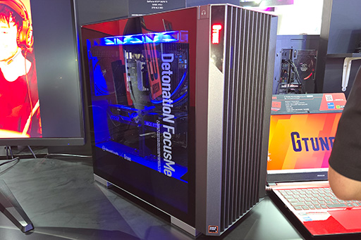 画像ギャラリー No.017のサムネイル画像 / 明るい白のミニタワー型PCや鮮やかな赤のノートPCなど，こだわりのカラバリモデルを披露したG TUNEの新製品をチェック［TGS2025］