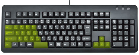 画像集#003のサムネイル/シグマA・P・O,FPS向けの複数キー同時押し対応キーボードを発売