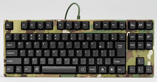 画像ギャラリー No.006のサムネイル画像 / FILCOの「Majestouch 2 Camouflage」から，茶軸・テンキーレス・日本語配列キーボードを試す。このシリーズはメカニカルの決定版だ