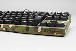 画像ギャラリー No.016のサムネイル画像 / FILCOの「Majestouch 2 Camouflage」から，茶軸・テンキーレス・日本語配列キーボードを試す。このシリーズはメカニカルの決定版だ