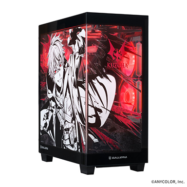 画像ギャラリー No.007のサムネイル画像 / にじさんじ「葛葉」さんコラボデザインのゲーマー向けPCがGALLERIAから登場