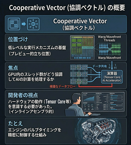 画像ギャラリー No.008のサムネイル画像 / 次世代DirectXは推論アクセラレータとレイトレーシングの深淵へ向かう。2026年から先のDirectX最新事情