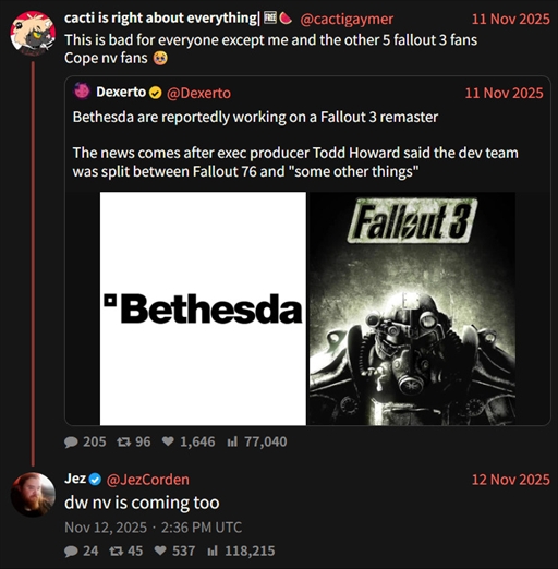 画像ギャラリー No.007のサムネイル画像 / Access Accepted第850回：「The Elder Scrolls VI」，そして「Fallout」の新作まで待てるのだろうか？