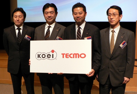 画像ギャラリー No.023のサムネイル画像 / コーエーとテクモ，2009年4月1日にコーエーテクモホールディングスを設立。経営統合へ