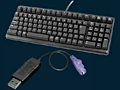 DHARMAPOINT,ゲーマー向けメカニカルキーボード&レーザーマウスの新製品を発表。PS/2−USBコンバータも