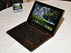 画像集#006のサムネイル/着脱式キーボード採用のASUS製Androidタブレット「Eee Pad Transformer」,6月25日に5万9800円で発売決定