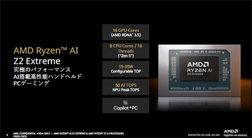 画像ギャラリー No.010のサムネイル画像 / 携帯型ゲームPC「ROG Xbox ALLY」シリーズが10月16日に発売。Ryzen Z2＆最適化されたWindows 11を採用する