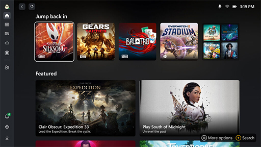 画像ギャラリー No.013のサムネイル画像 / 携帯型ゲームPC「ROG Xbox ALLY」シリーズが10月16日に発売。Ryzen Z2＆最適化されたWindows 11を採用する