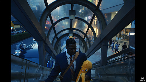 画像ギャラリー No.002のサムネイル画像 / 「ROG Xbox ALLY」のローンチトレイラーは日本が舞台。海外からやってきたビジネスマンの心を癒やすのは……