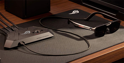 画像ギャラリー No.002のサムネイル画像 / 最大240Hz表示に対応したゲーマー向けサングラス型ディスプレイ「ROG XREAL R1」が登場