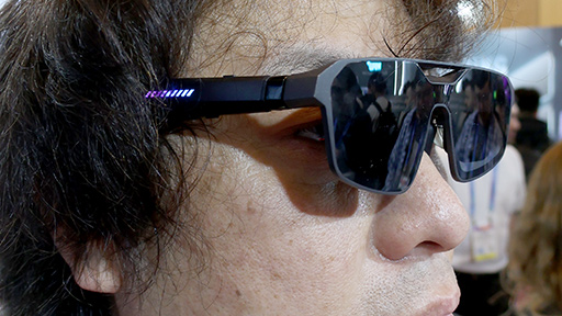 画像ギャラリー No.006のサムネイル画像 / ASUSのサングラス型ディスプレイ「ROG XREAL R1」を試す。究極のゲーマー向けディスプレイはサングラス型か？