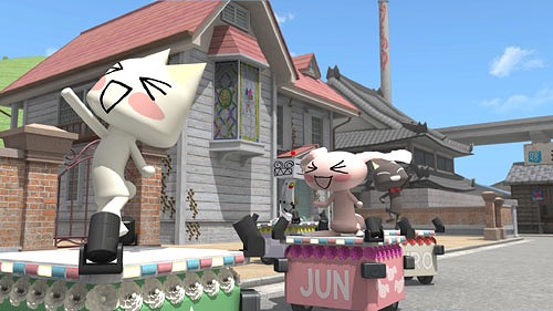 画像集#001のサムネイル/「どこでもいっしょ」,ゴールデンウィークイベントの詳細が発表。3D立体視を利用した「トロと3Dなのニャ!」の上映やチャリティグッズの販売を予定
