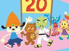 「パラッパラッパー」のゲーム20周年,アニメ15周年を記念した企画第2弾がフジテレビ本社屋で12月4日から開催。世界観が体験できる展示を実施予定