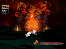 画像集#008のサムネイル/Wii版「大神」,アマテラスの行く手を阻むボスキャラクター「赤カブト」を紹介