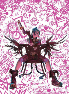 画像ギャラリー No.009のサムネイル画像 / LoLを原作としたアニメ「アーケイン」，アートブックを12月下旬に発売。20人以上のクリエイターへのインタビューも収録