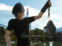 「FINAL FANTASY XV」のロングムービーを,最新ビルドのプレイを基に徹底解説。ユニークな「魔法精製」や,凝りに凝った「釣り」の詳細を確認しよう
