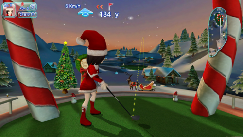 画像ギャラリー No.003のサムネイル画像 / 「レッツ！ゴルフ 3」がAirPlayに対応。デザインもクリスマス仕様に