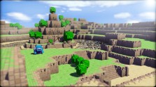 画像集#012のサムネイル/いきなり最強キャラでプレイできる“いにしえの勇者”が登場! 「3Dドットゲームヒーローズ」,ワールドマップやシェーダー魔法の情報も明らかに