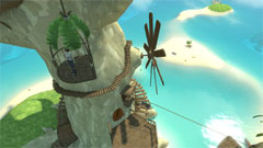 画像集#007のサムネイル/シリーズ最新作「LocoRoco-Midnight Carnival-」は,アクションゲームファンがクセになる難しさ。PS Homeにパーソナルスペースも登場