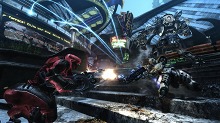 画像集#009のサムネイル/時間の流れを遅くする“ARモード”の活用術も。PS3/Xbox 360用シューティングアクション「VANQUISH」の最新情報第2弾が公開に