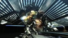画像集#030のサムネイル/時間の流れを遅くする“ARモード”の活用術も。PS3/Xbox 360用シューティングアクション「VANQUISH」の最新情報第2弾が公開に