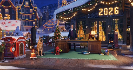 画像ギャラリー No.002のサムネイル画像 / 「World of Tanks」に俳優のベネディクト・カンバーバッチさんが登場。冬の恒例イベント“ホリデー作戦 2026”がスタート