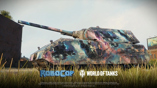 画像ギャラリー No.002のサムネイル画像 / 「World of Tanks」，映画「ロボコップ」のバトルパス・スペシャルを1月15日から期間限定で実施