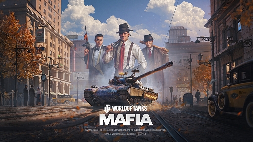 画像ギャラリー No.001のサムネイル画像 / 「World of Tanks」×「Mafia」のコラボを3月19日に開始。Tommy AngeloやPaulie Lombardoなどのキャラが限定コラボ搭乗員として登場