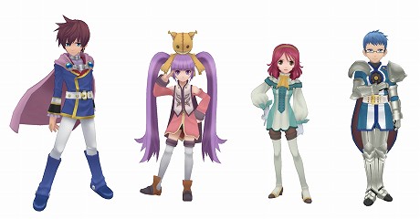 画像集#001のサムネイル/「テイルズ オブ グレイセス エフ」,最新DLCはシリーズの“歴代キャラクター衣装”。歴代シリーズの人気キャラクターになりきろう