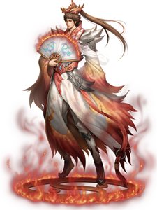 画像集#002のサムネイル/「SANGOKU CHAOS 〜三国カオス〜」のアップデート「軍師激突」が4月7日に実施。声優の宮崎羽衣さんがデザインした日本オリジナル武将「羽音」登場