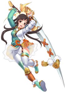 画像集#006のサムネイル/「SANGOKU CHAOS 〜三国カオス〜」のアップデート「軍師激突」が4月7日に実施。声優の宮崎羽衣さんがデザインした日本オリジナル武将「羽音」登場