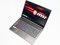 【PR】MSIのノートPC「GS65 Stealth」は,RTX 2080 Max-Q搭載でアンダー2kgを実現した真に持ち歩けるゲーマー向けPCだ