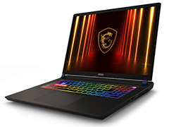 RTX 5090と240Hz表示液晶パネルを備えるMSIのハイエンドノートPC「Vector 17 HX AI A2XW」が5月29日発売